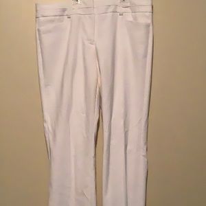 White Flare pants